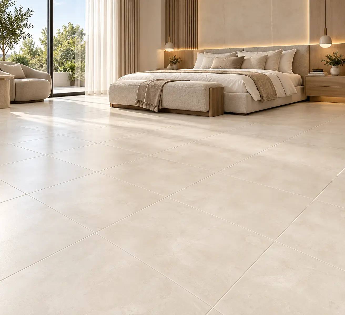 CEMENTO BEIGE PLUS 60X60